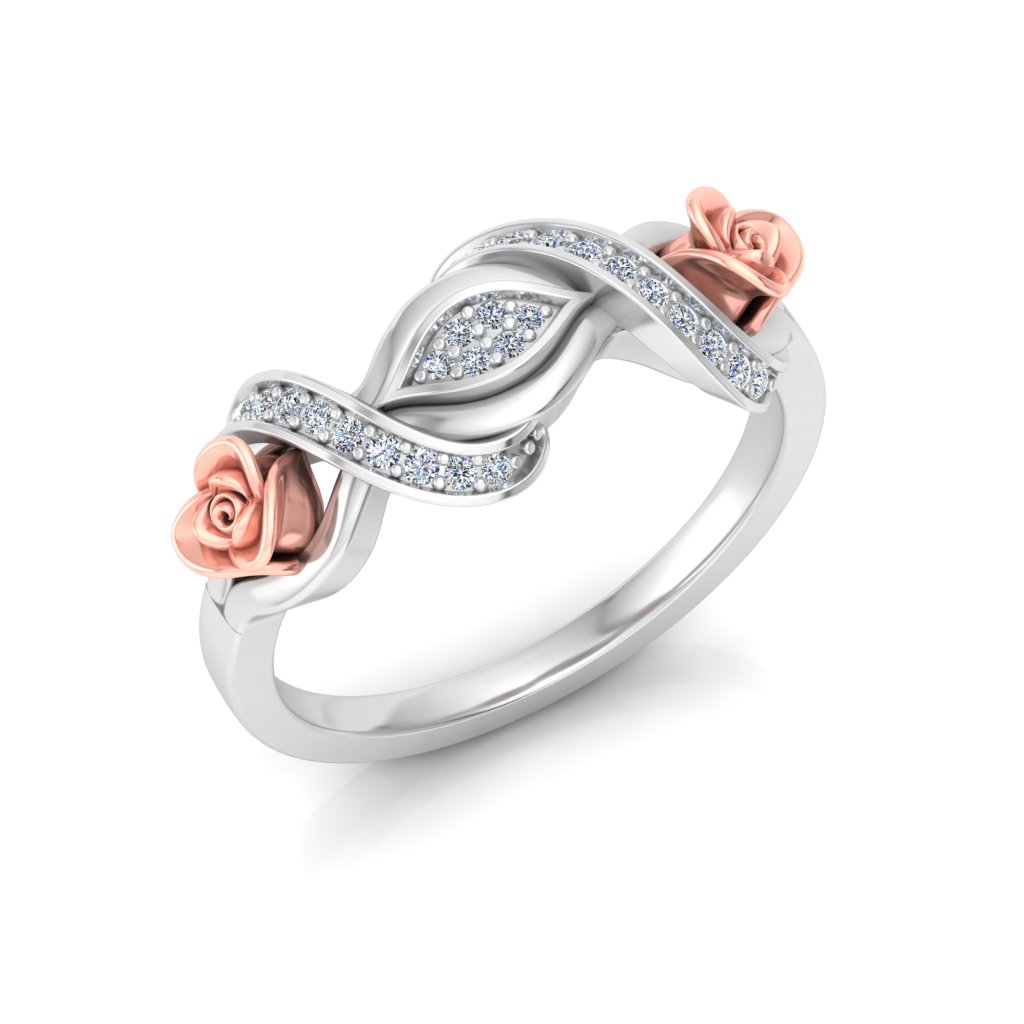 Rose Ring AL1ZE-RC-RG09 - Files Trader - Jewelry 3dm and Stl files for free