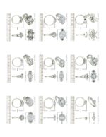 200 solitaires Rings 3dm C 8 10