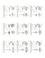 200 solitaires Rings 3dm C 8 12