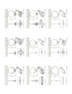 200 solitaires Rings 3dm C 8 14