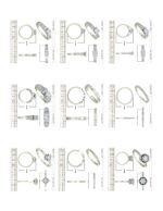 200 solitaires Rings 3dm C 8 17