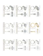 200 solitaires Rings 3dm C 8 19