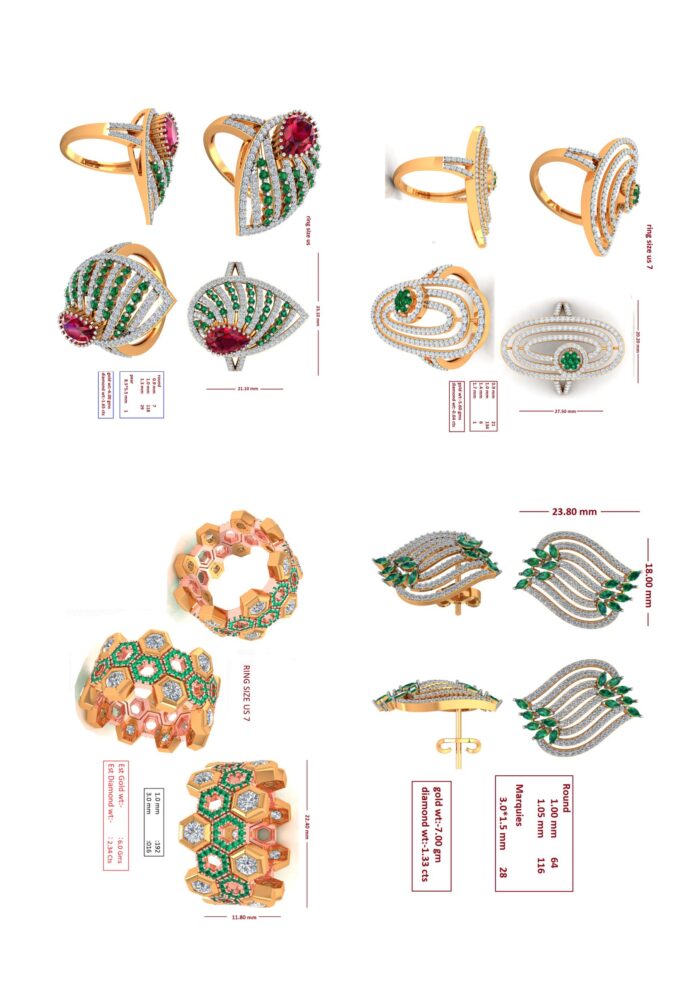 60 Cocktail Ladies Rings 02