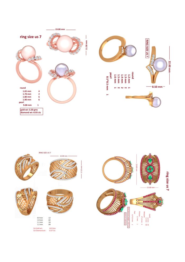 60 Cocktail Ladies Rings 07