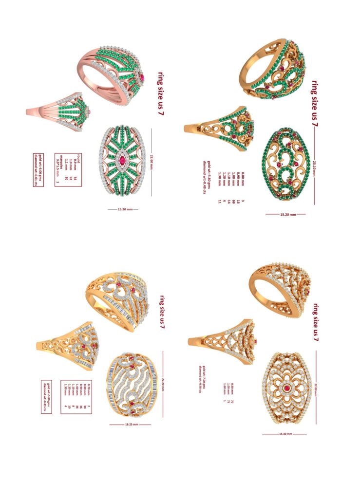 60 Cocktail Ladies Rings 08