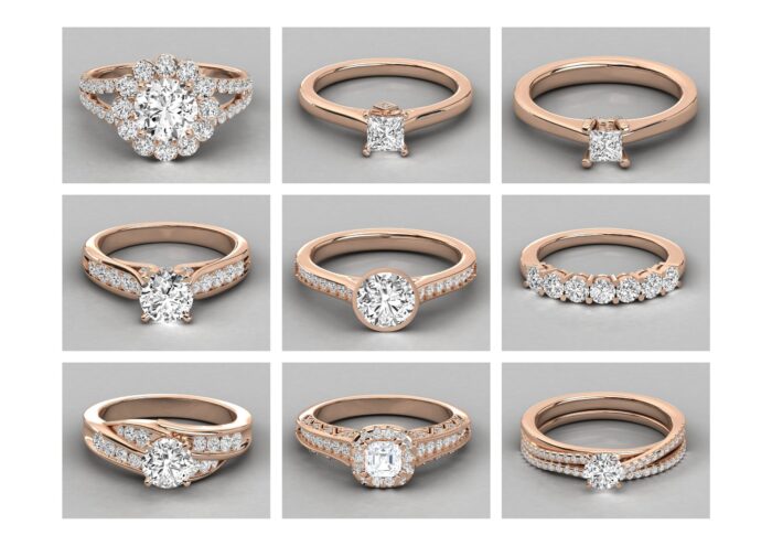 Solitaire-Rings