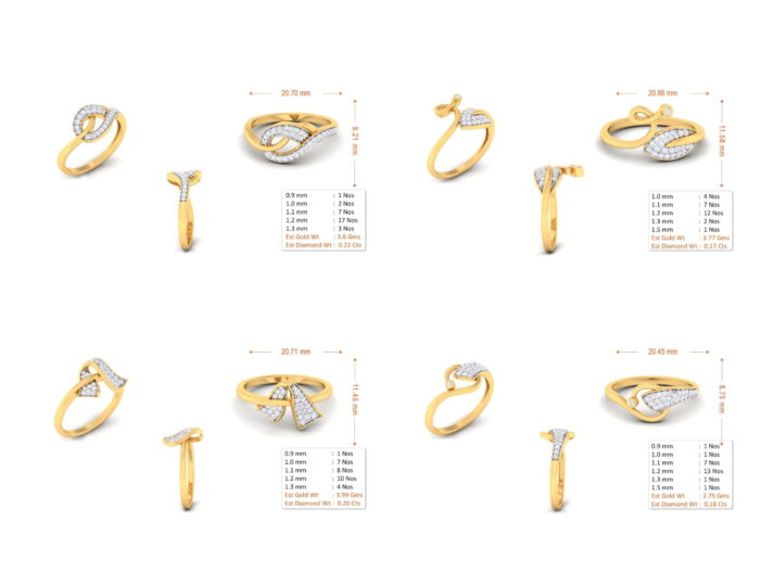 55 ladies rings 3dm and mgx 07
