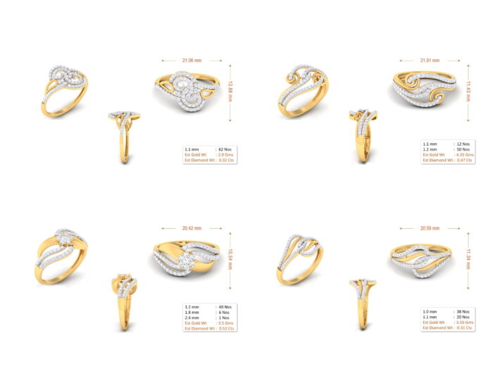 55 ladies rings 3dm and mgx 09