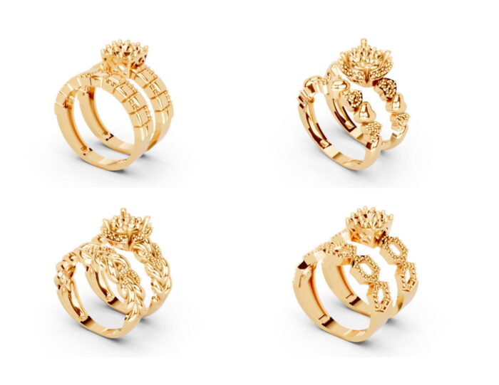 25 twin rings 3dm 2