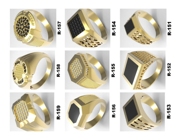TW Gents Rings 55 3dm 1