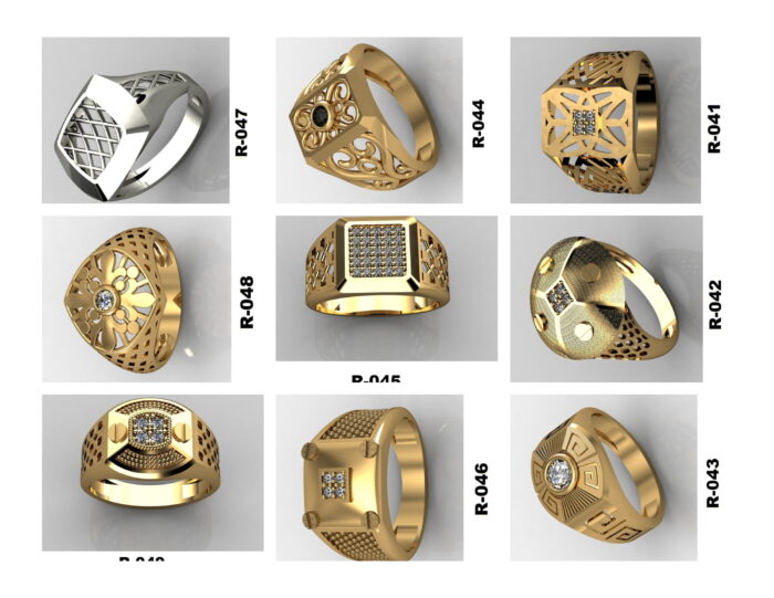 TW Gents Rings 55 3dm 6