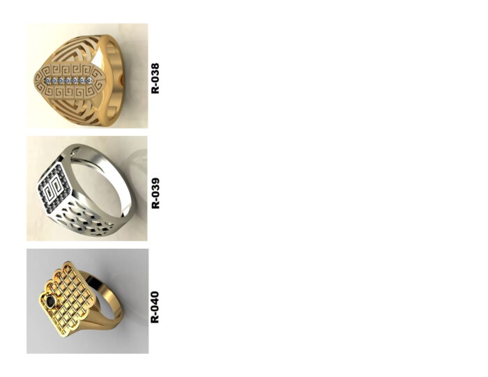 TW Gents Rings 55 3dm 7