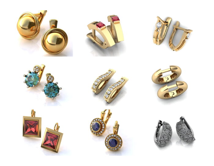 New Stylish Earrings 3dm 10