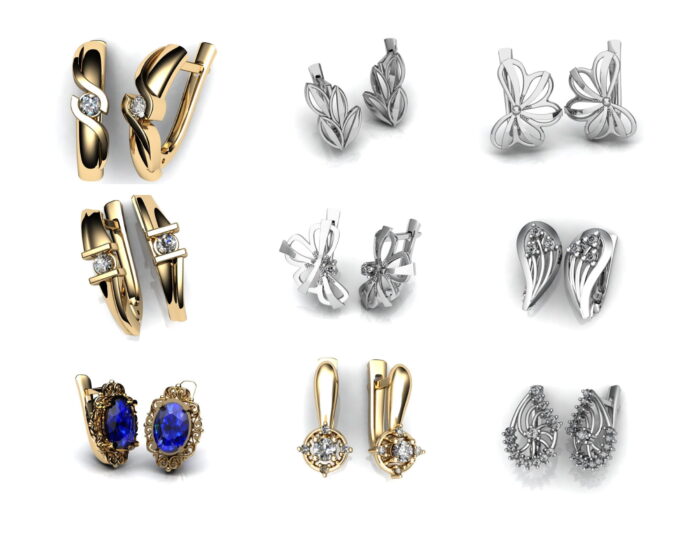 New Stylish Earrings 3dm 11