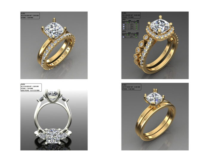 100 Solitaire Ring lot 1 13 rotated