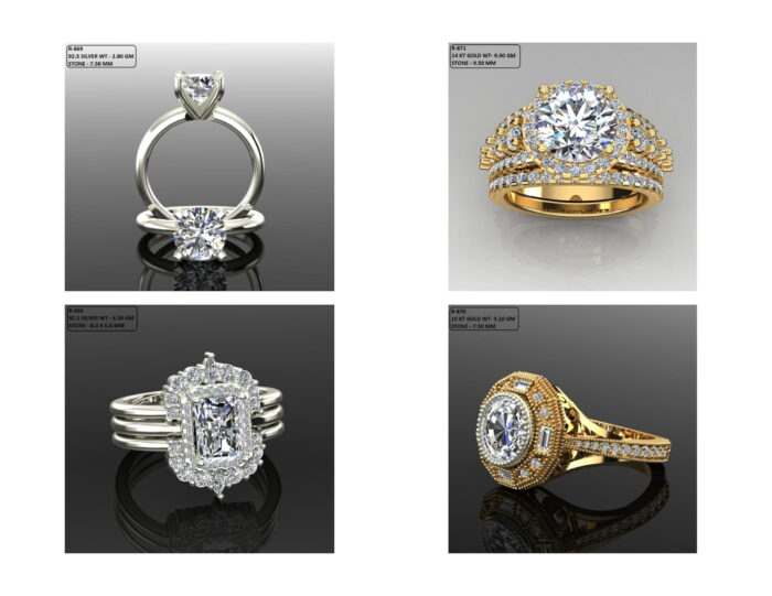 100 Solitaire Ring lot 1 17 rotated