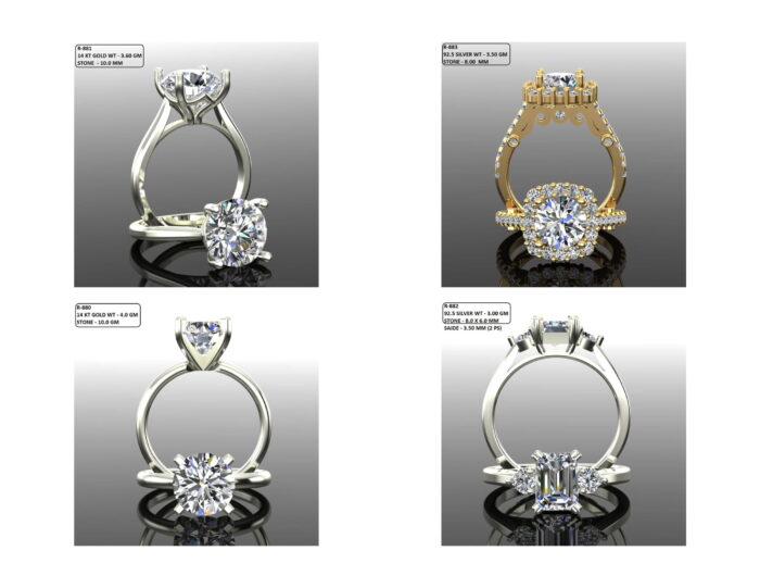 100 Solitaire Ring lot 1 19 rotated