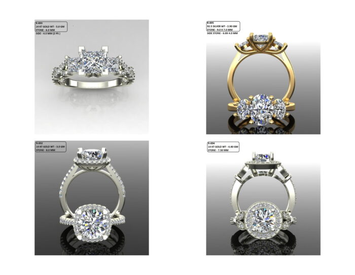 100 Solitaire Ring lot 1 22 rotated