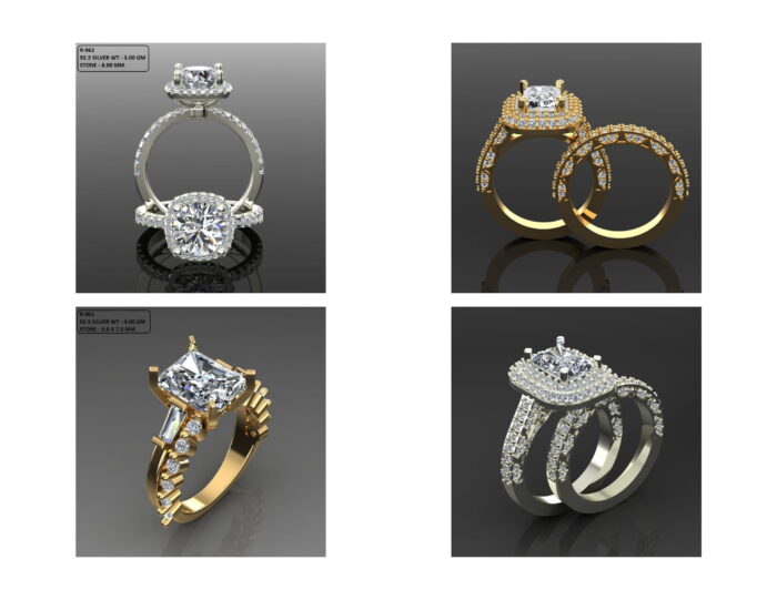 100 Solitaire Ring lot 2 15 rotated