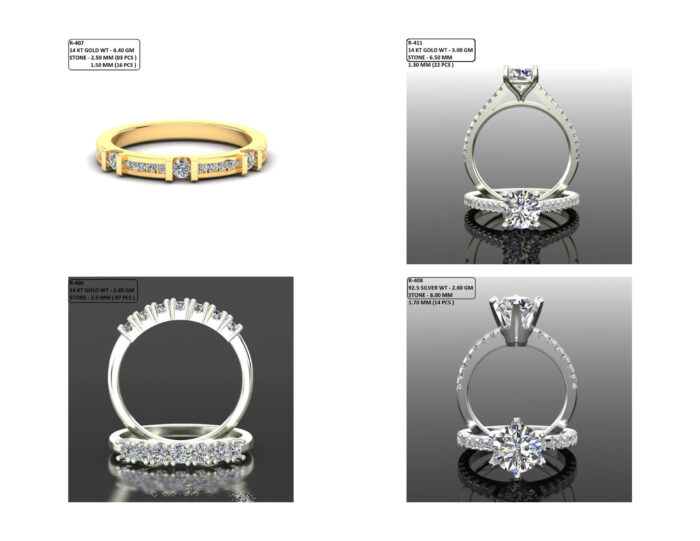 100 Solitaire Ring lot 3 04 rotated