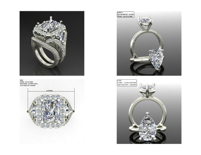 100 Solitaire Ring lot 3 23 rotated