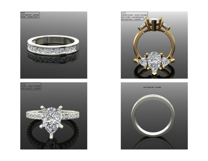100 Solitaire Ring lot 4 04 rotated