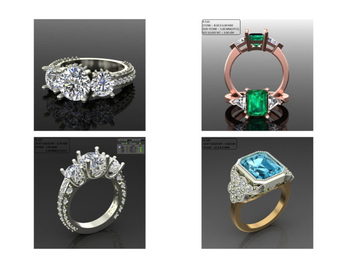 100 Solitaire Ring lot 4 08 rotated