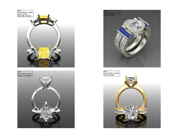 100 Solitaire Ring lot 4 19 rotated