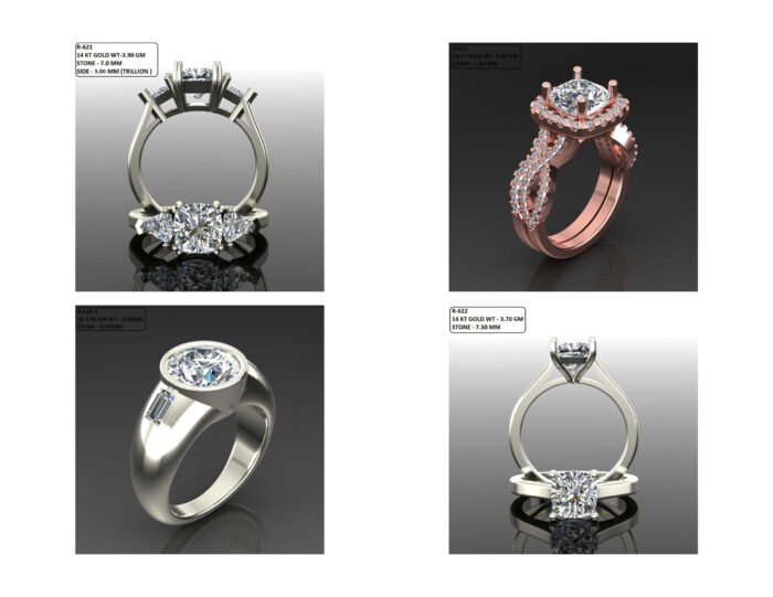 100 Solitaire Ring lot 5 06 rotated