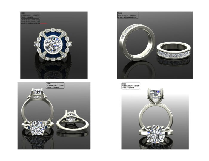 100 Solitaire Ring lot 5 09 rotated