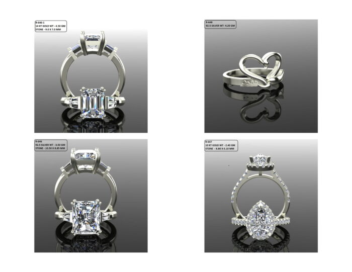 100 Solitaire Ring lot 5 12 rotated