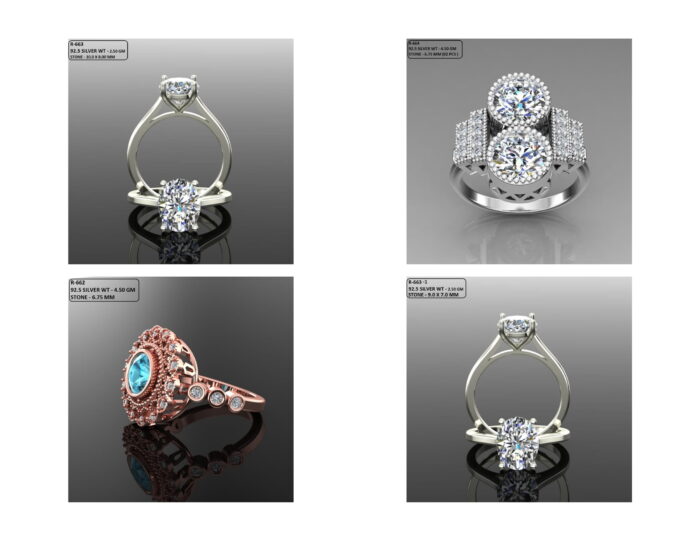 100 Solitaire Ring lot 5 16 rotated
