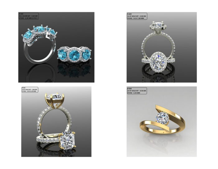 100 Solitaire Ring lot 5 17 rotated