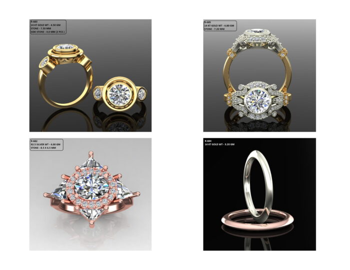 100 Solitaire Ring lot 5 21 rotated