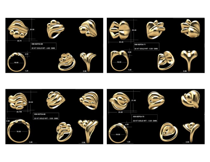 Turkish Ladies Ring 44 Lot 1. 11 rotated