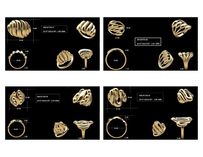 Turkish Ladies Rings 26 Lot 2 2 rotated