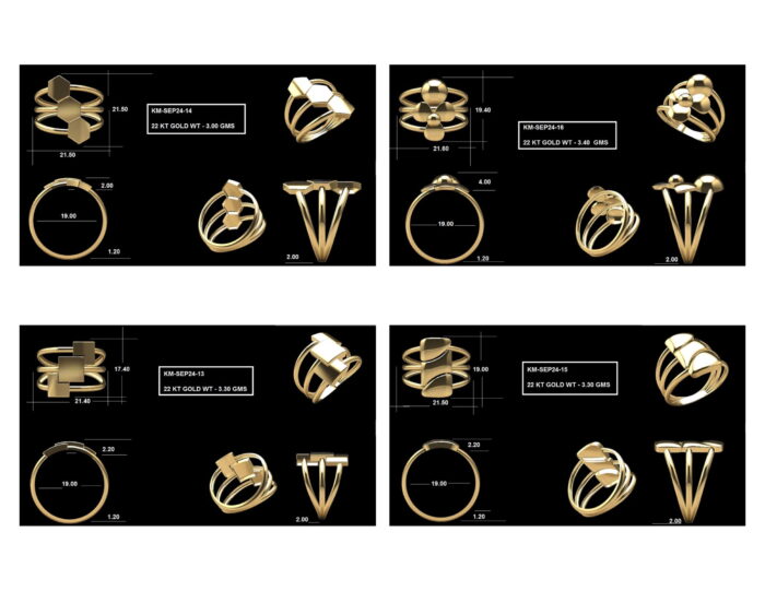 Turkish Ladies Rings 26 Lot 2 4 rotated