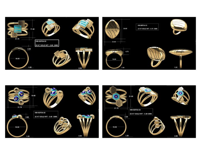 Turkish Ladies Rings 26 Lot 2 6 rotated