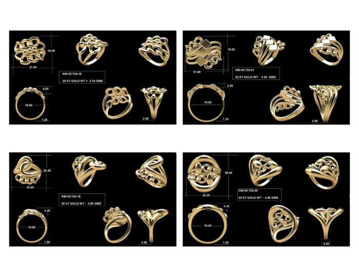 Turkish Ladies Rings 42 Lot 6. 01 rotated