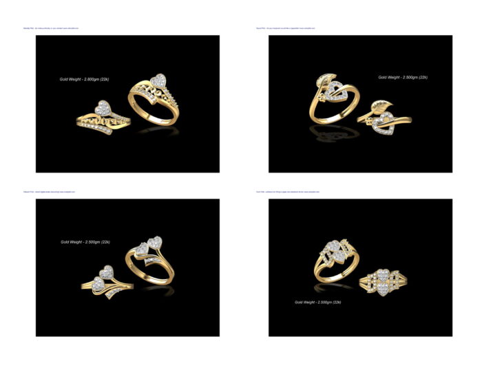 New Light Weight Heart Ring. 02