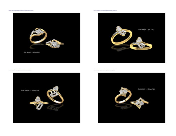 New Light Weight Heart Ring. 03