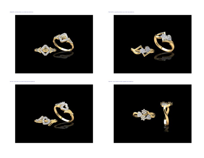 New Light Weight Heart Ring. 09