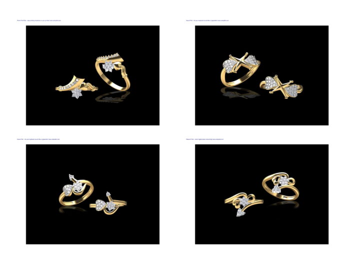 New Light Weight Heart Ring. 14