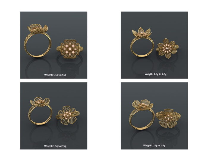10 Flower Ring 2