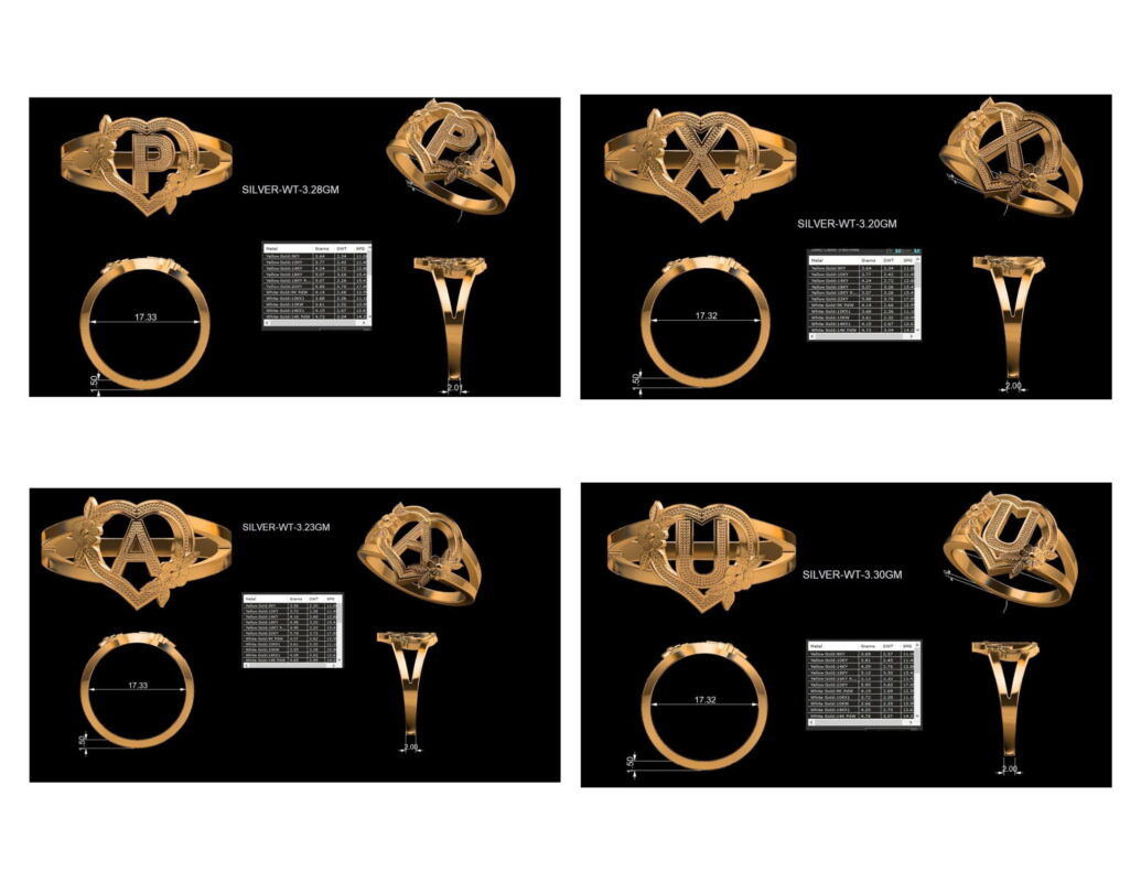 Alphabet Letter Rings 2025 1