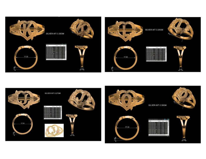 Alphabet Letter Rings 2025 4