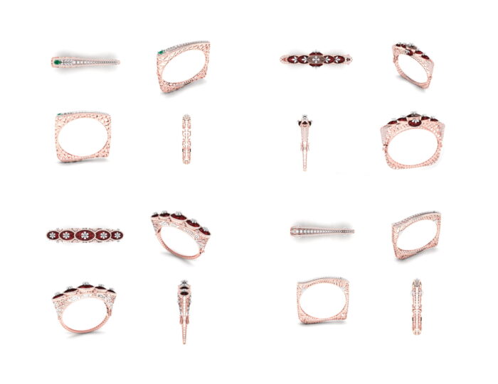 Ladies Bracelets 10 3dm Sep 2