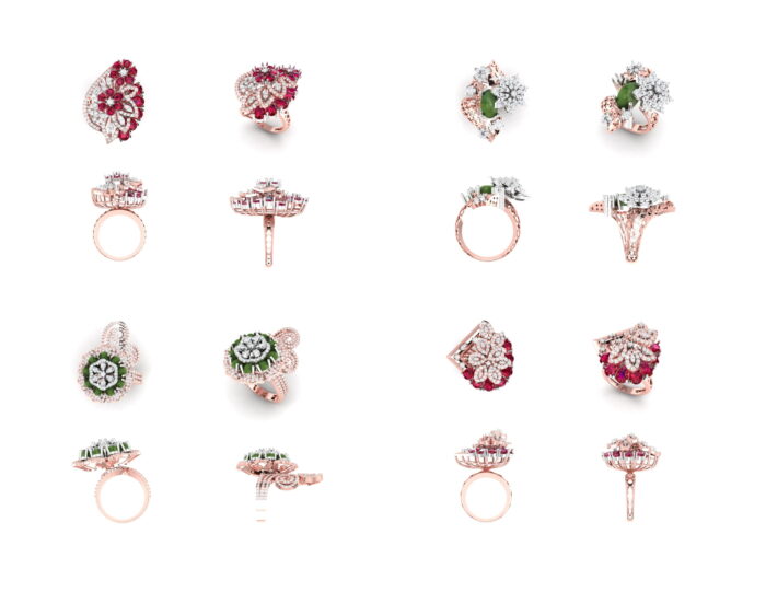 Ladies Rings 24 3dm Sep 2