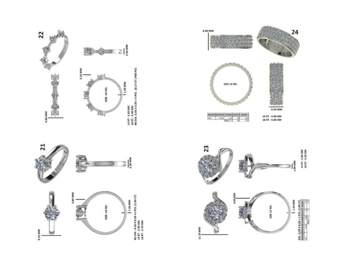 New 100 Rings Fully Rendered 06