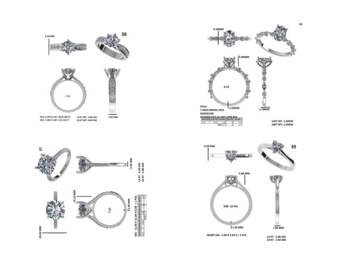 New 100 Rings Fully Rendered 10